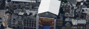 Installation d'échafaudage parapluie