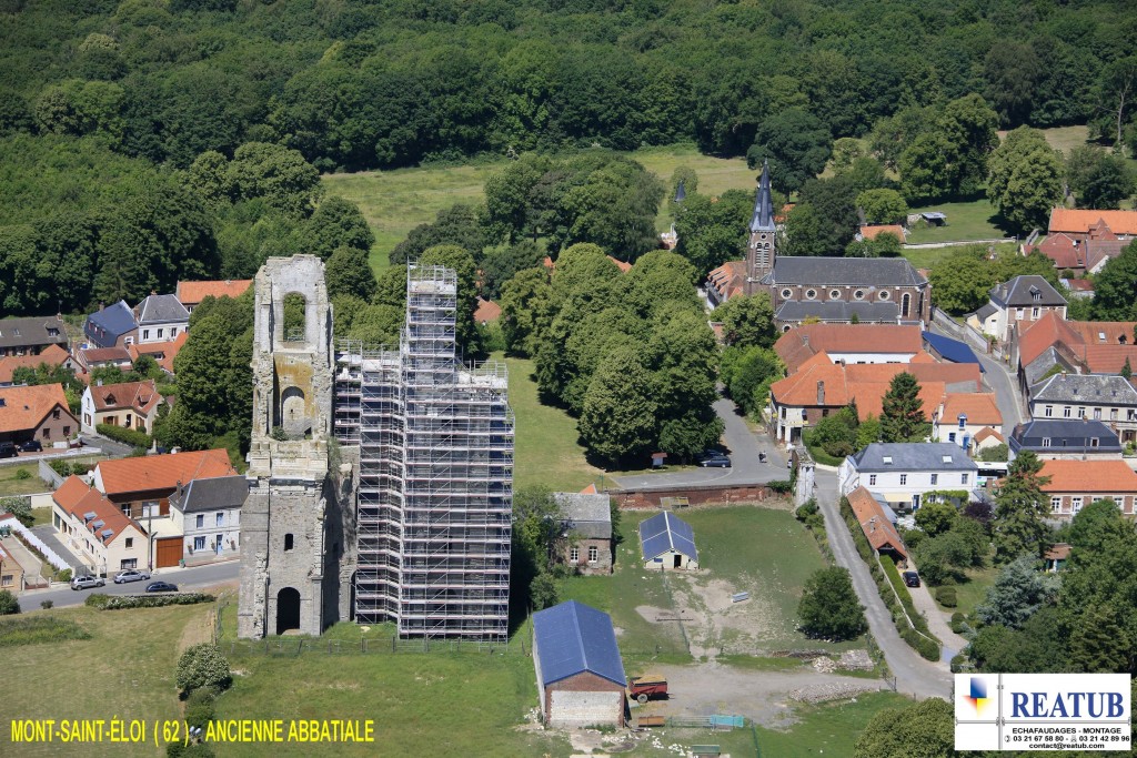 MONT-SAINT-ELOI   ANCIENNE ABBATIALE