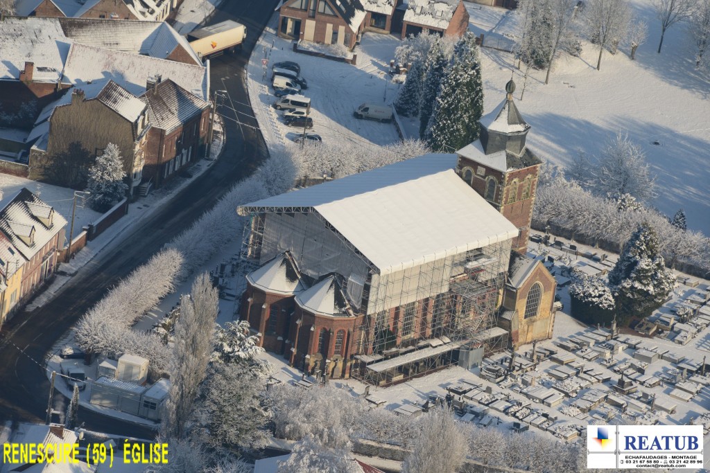 RENESCURE  ÉGLISE NOTRE DAME DE L' ASSOMPTION