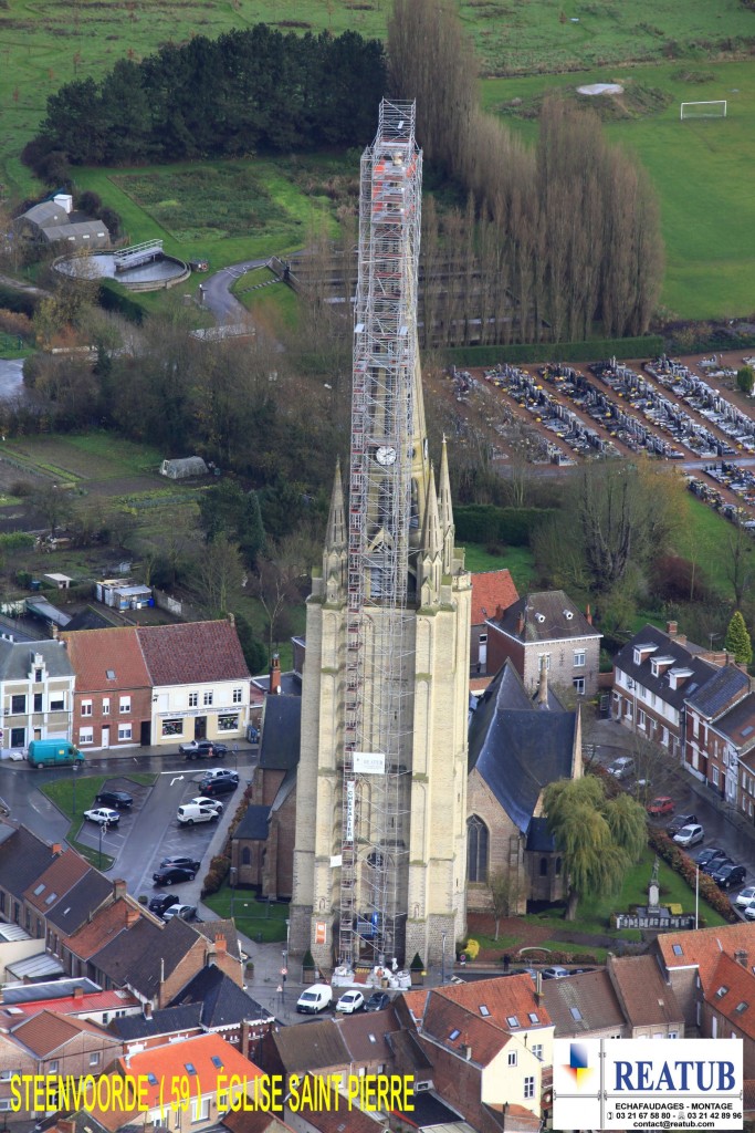 STEENVOORDE  ÉGLISE SAINT PIERRE