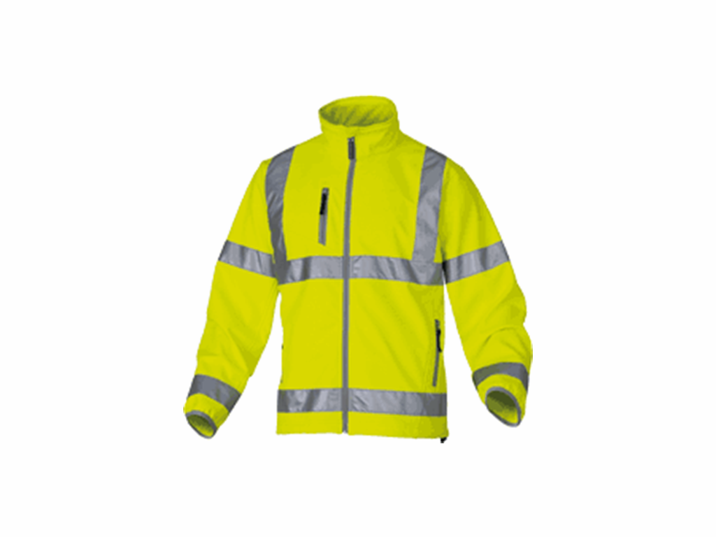 BLOUSON JAUNE HAUTE VISIBILITÉ