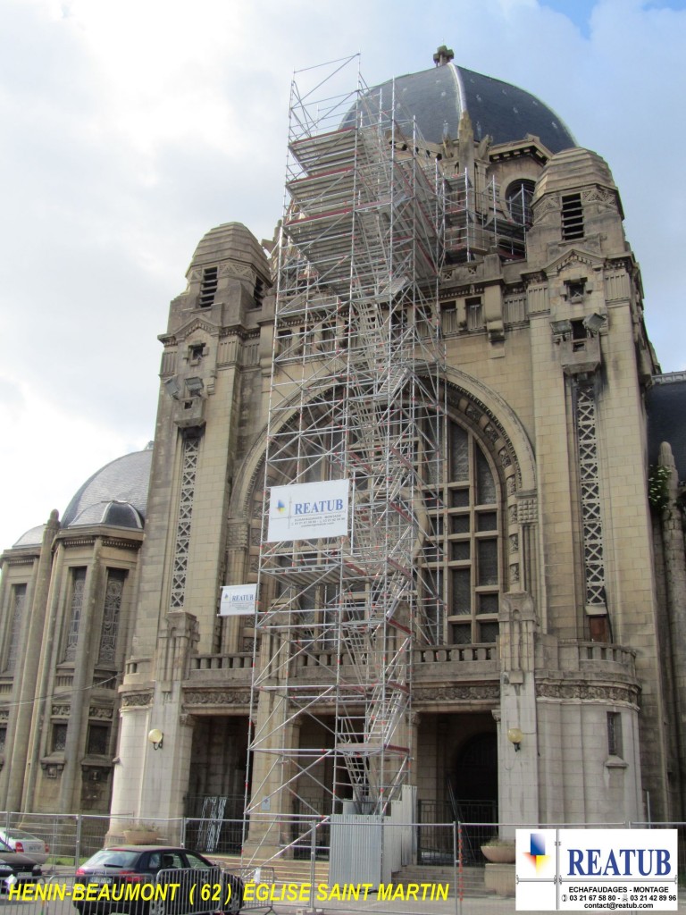 HENIN-BEAUMONT  ÉGLISE SAINT MARTIN